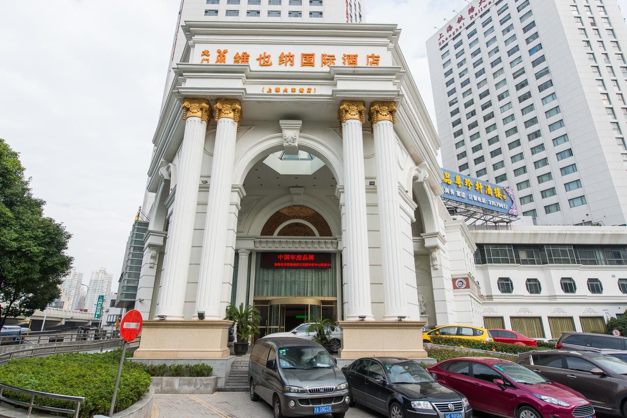 Vienna International Hotel Shanghai Train Station Bagian luar foto